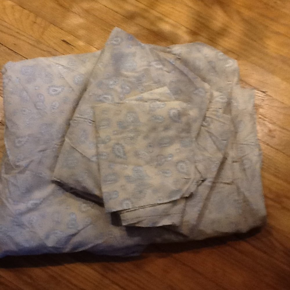 Woolrich Paisley Pastel Sheets- Cotton